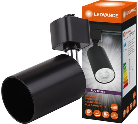 Однофазный светодиодный трековый светильник LEDVANCE IP20черный матовый, цилиндрической формы 4099854242137