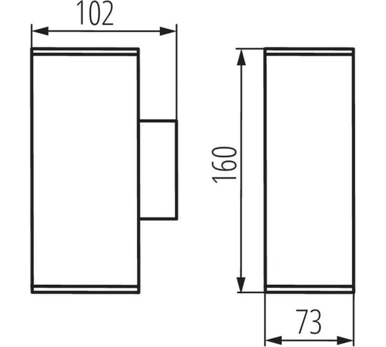 Фасадный светильник KANLUX GORI EL 235 D 29001