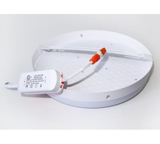 Светильник накладной I-WATT LED 36Вт 6400К 3600Лм 175-240V i-16107