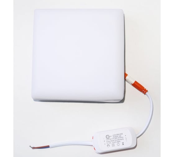 Светильник накладной I-WATT LED 18Вт 6400К 1800Лм 175-240V i-16109