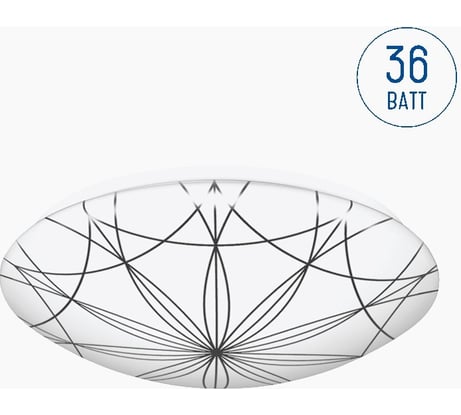 Светильник светодиодный Lumin'arte SALUTE 36Вт 6000К 2880лм 380x90мм CLL03