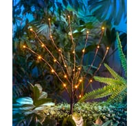 Светильник грунтовый REXANT Верба, 3000К, встроенный аккумулятор, солнечная панель 602-2437