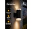 Фасадный светильник ARTE LAMP PIAUTOS A1926AL-2BK 2