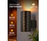 Фасадный светильник ARTE LAMP HYADUM A3458AL-1BK 2
