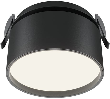 Встраиваемый светильник MAYTONI Onda Черный DL024-12W3K-B