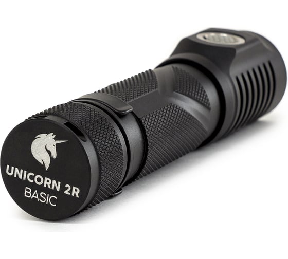 Фонарь ЯРКИЙ ЛУЧ YLP Unicorn 2R Basic Osram P9 max 950лм, 5 режимов, IPX8, встроенное ЗУ, аккумулятор 18650 2600mAh 4606400106821