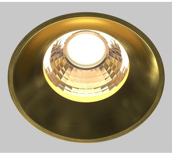 Встраиваемый светильник MAYTONI Round DL058-12W3K-TRS-BS