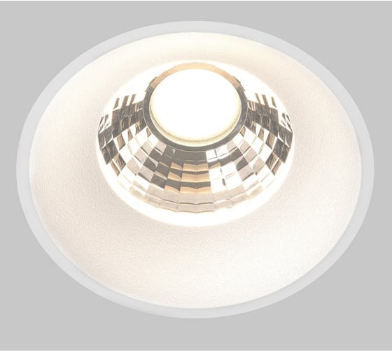 Встраиваемый светильник MAYTONI Round DL058-12W3K-TRS-W
