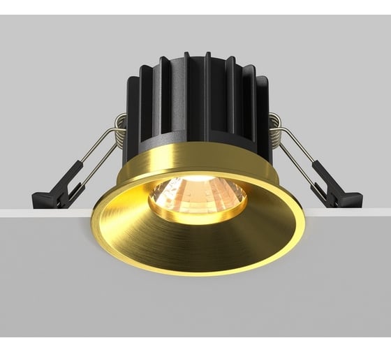 Встраиваемый светильник Round MAYTONI DL058-12W3K-BS
