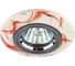 Керамический светильник ЭРА DK62, CH/WH/R, декор, красный, MR16,12V/220V, Б0003800 1