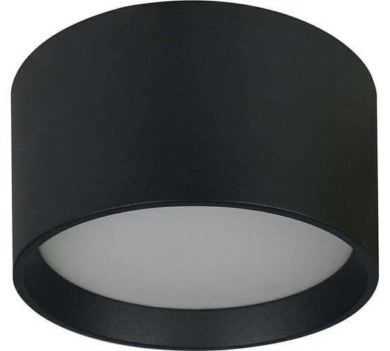 Потолочный светильник ESCADA 20005SMU/01 LED 12W 4200K черный матовый 20005SMU/01LED SBK