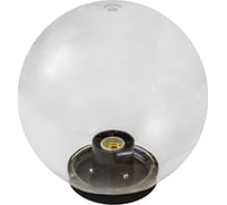 Садово-парковый светильник ЭРА НТУ, 01100302, шар, D300mm, прозрачный Б0048049