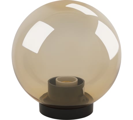 Садово-парковый светильник ЭРА НТУ 0160203, шар, золотистый, D200 mm, Б0048056