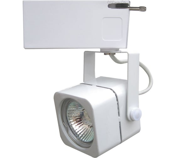 Трековый светильник ЭРА TR10 GU10 WH MR16 белый Б0044261 1