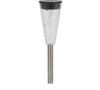 Садовый светильник ЭРА SLSS35GLOW1 на солнечной батарее, сталь, пластик Б0032577