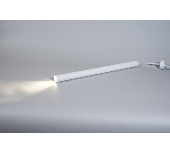 Светодиодный светильник FIBERLI Tube460WN подвесной, 10Вт, 850Lm, 4000К, луч 24; 40x600мм, белый 12110204
