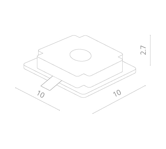 Потолочный светильник Arte Lamp A9214PL-1WH