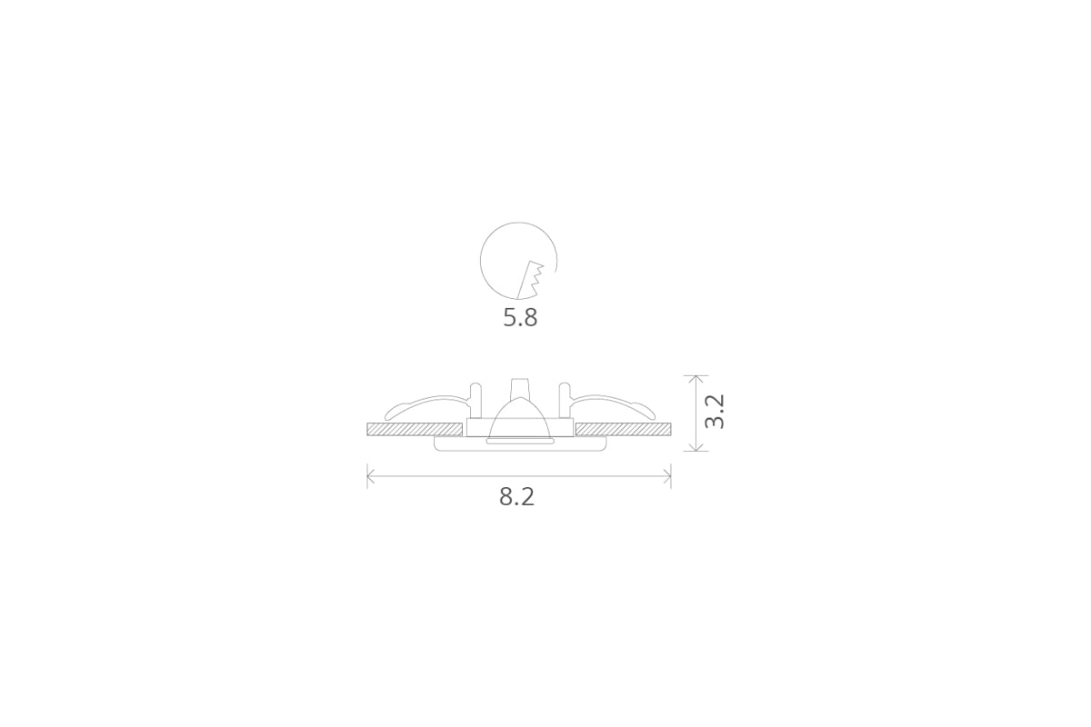 Светильник arte lamp a2024pl 1wh