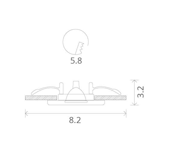 Потолочный светильник Arte Lamp A1203PL-1SS