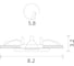 Потолочный светильник Arte Lamp A1203PL-1GO 3