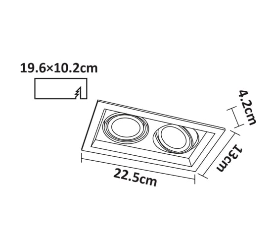 Потолочный светильник Arte Lamp A6661PL-2WH