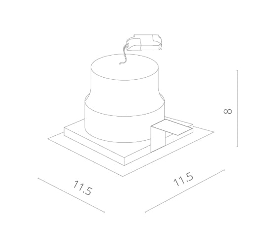 Потолочный светильник Arte Lamp A7007PL-1WH