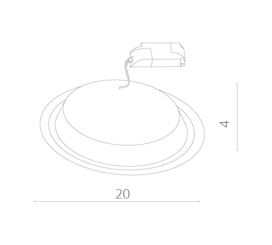 Потолочный светильник Arte Lamp A4118PL-1WH