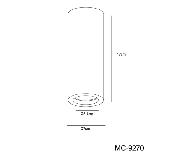 Потолочный светильник Arte Lamp A9267PL-1WH