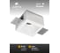 Потолочный светильник Arte Lamp INVISIBLE A9284PL-1WH 5