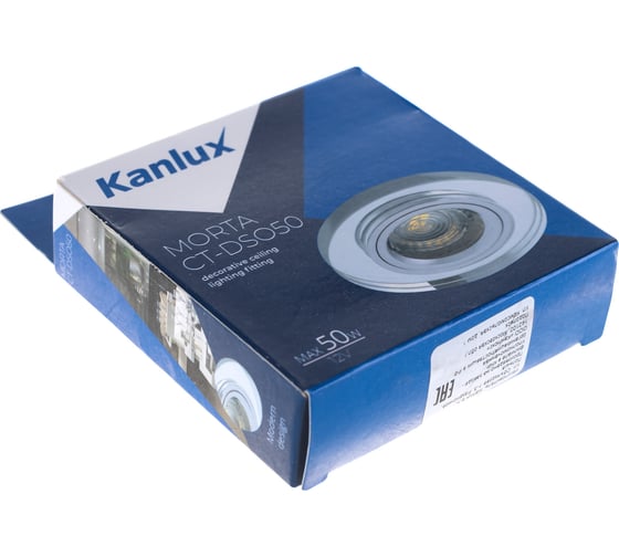 Стеклянный точечный светильник KANLUX MORTA CT-DSO50-SR 19442