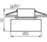 Точечный светильник KANLUX GOVIK DSO-W 29235 6