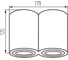 Точечный накладной светильник KANLUX BORD DLP-250-B 22555 2