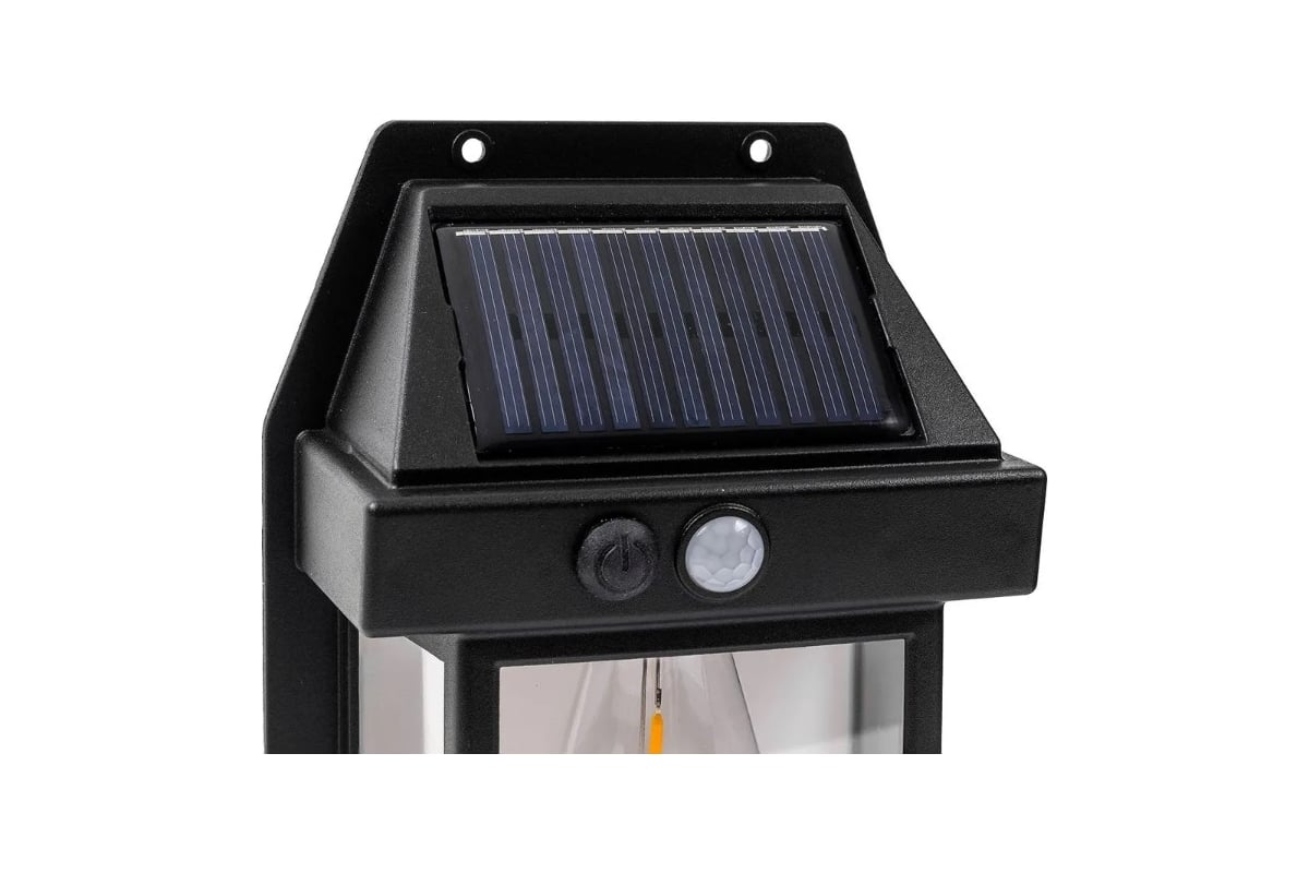 Светильник на солнечной батарее с датчиком движения