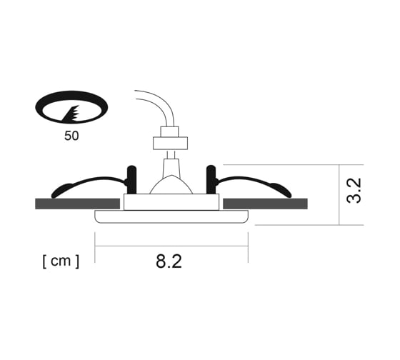 Потолочные светильники Arte Lamp A1203PL-1AB