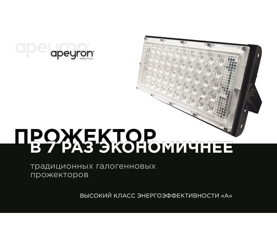Светодиодный прожектор Apeyron, "трансформер" 05-36