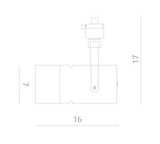 Потолочные поворотный светильник Arte Lamp A6210PL-1WH