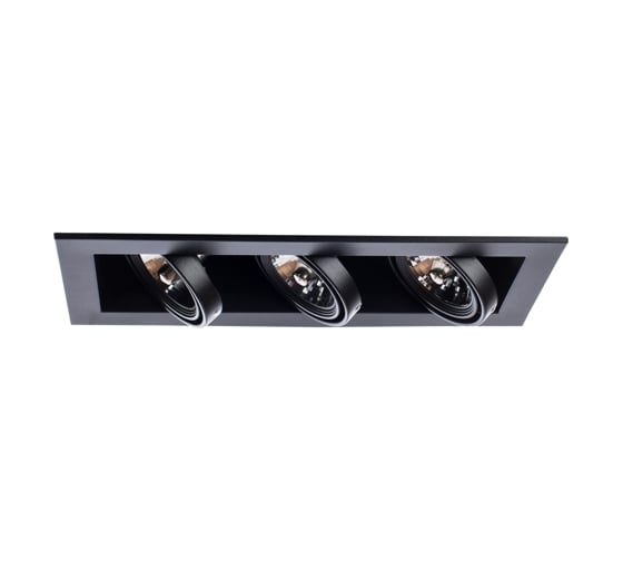 Потолочный поворотный светильник Arte Lamp A5930PL-3BK