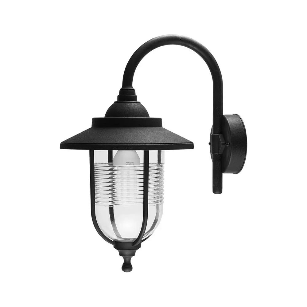 Настенный светильник ESCADA E27*100W IP44 Black 30010W/01 - выгодная ...
