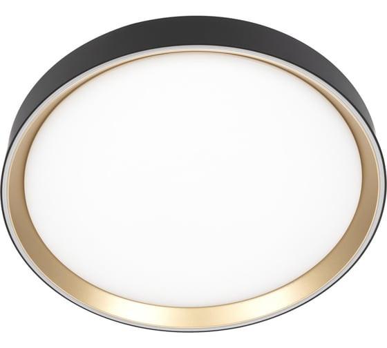 Светильник с пультом Citilux BOSS LED RGB Чёрный с Золотом CL751251G