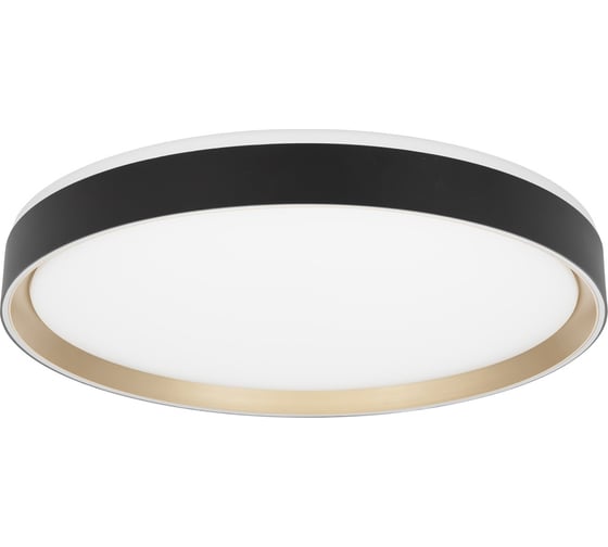Светильник с пультом Citilux BOSS LED RGB Чёрный с Золотом CL751451G