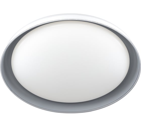 Светильник Citilux MEGA LED RGB с пультом Белый+Серый CL752451G