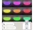Светильник Citilux MEGA LED RGB с пультом Белый+Серый CL752451G 14