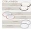 Светильник Citilux MEGA LED RGB с пультом Белый+Серый CL752451G 22