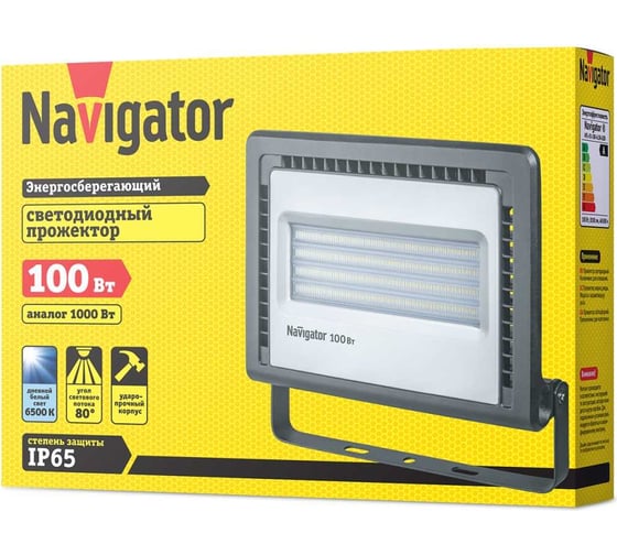 Светильник Navigator, NFL-01-100-6.5K-LED 14150