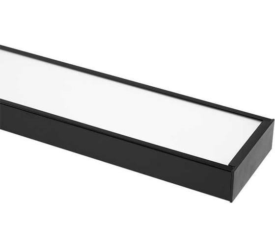 Светодиодный светильник Jazzway PSO-01 36Вт 4000К BLACK ДПО 1200х100мм IP40 5051935