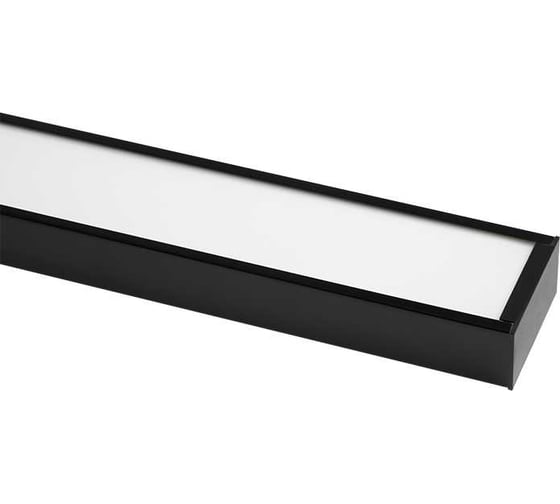 Светодиодный светильник Jazzway PSO-01 24Вт 4000К BLACK ДПО 1200х70мм IP40 5051911