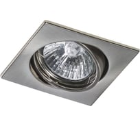 Светильник точечный встраиваемый декоративный Lightstar под заменяемые галогенные или LED лампы Lega 16 011945