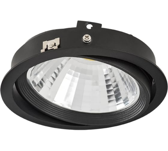 Светильник точечный встраиваемый декоративный Lightstar под заменяемые галогенные или LED лампы Intero 111 217907 1