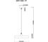 Подвесной светильник MyFar Ria MR1390-1P 5