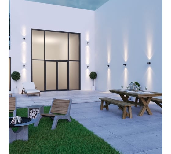 Светильник ландшафтный настенный светодиодный NOVOTECH LED 6W CALLE 359304